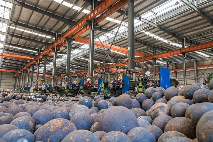 东港网架配件车间